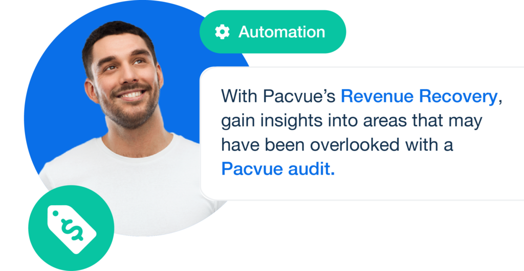 Grâce à la Revenue Recovery Pacvue, vous pouvez obtenir des informations sur des domaines qui auraient pu être négligés lors d'un audit de Pacvue .
